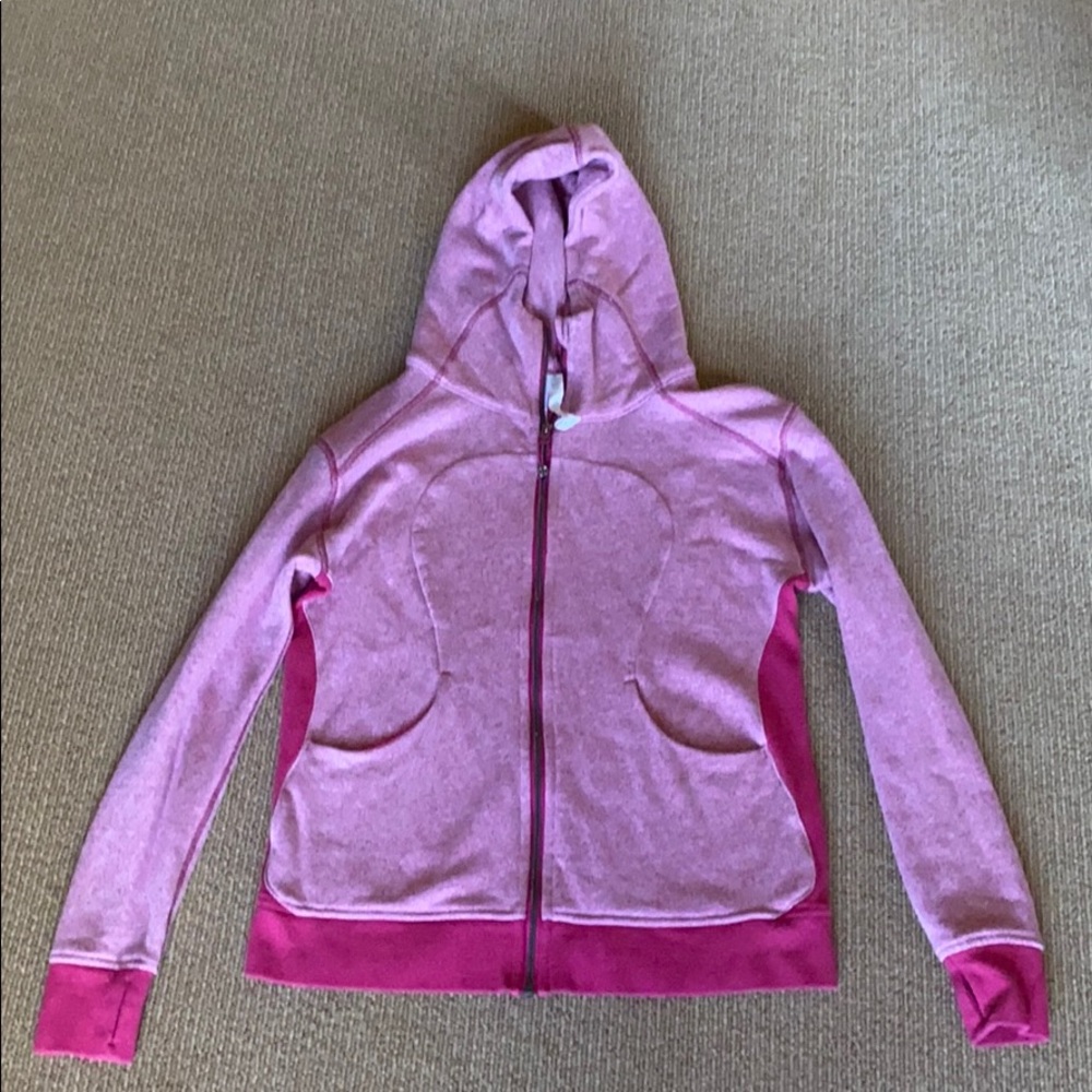 Lululemon scuba hoodie (pink)